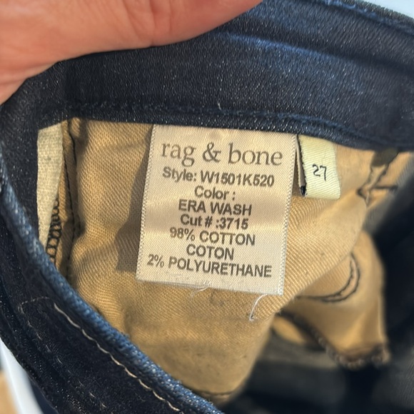 Rag & Bone skinny jeans in Era wash size 27 - Picture 9 of 9